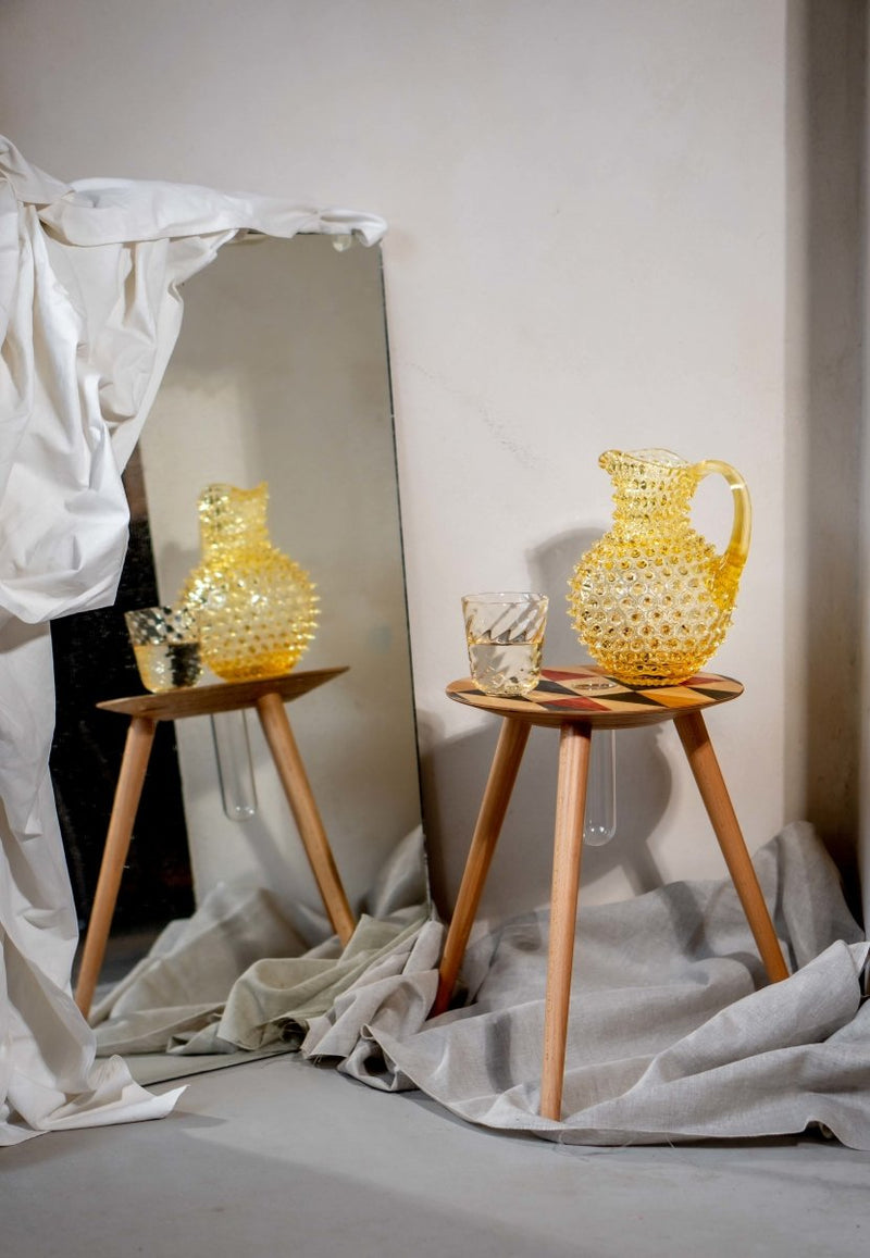 Hobnail Karaffel 2L Citrine