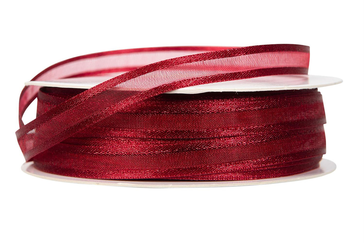 Silkebånd Bordeaux 10 mm