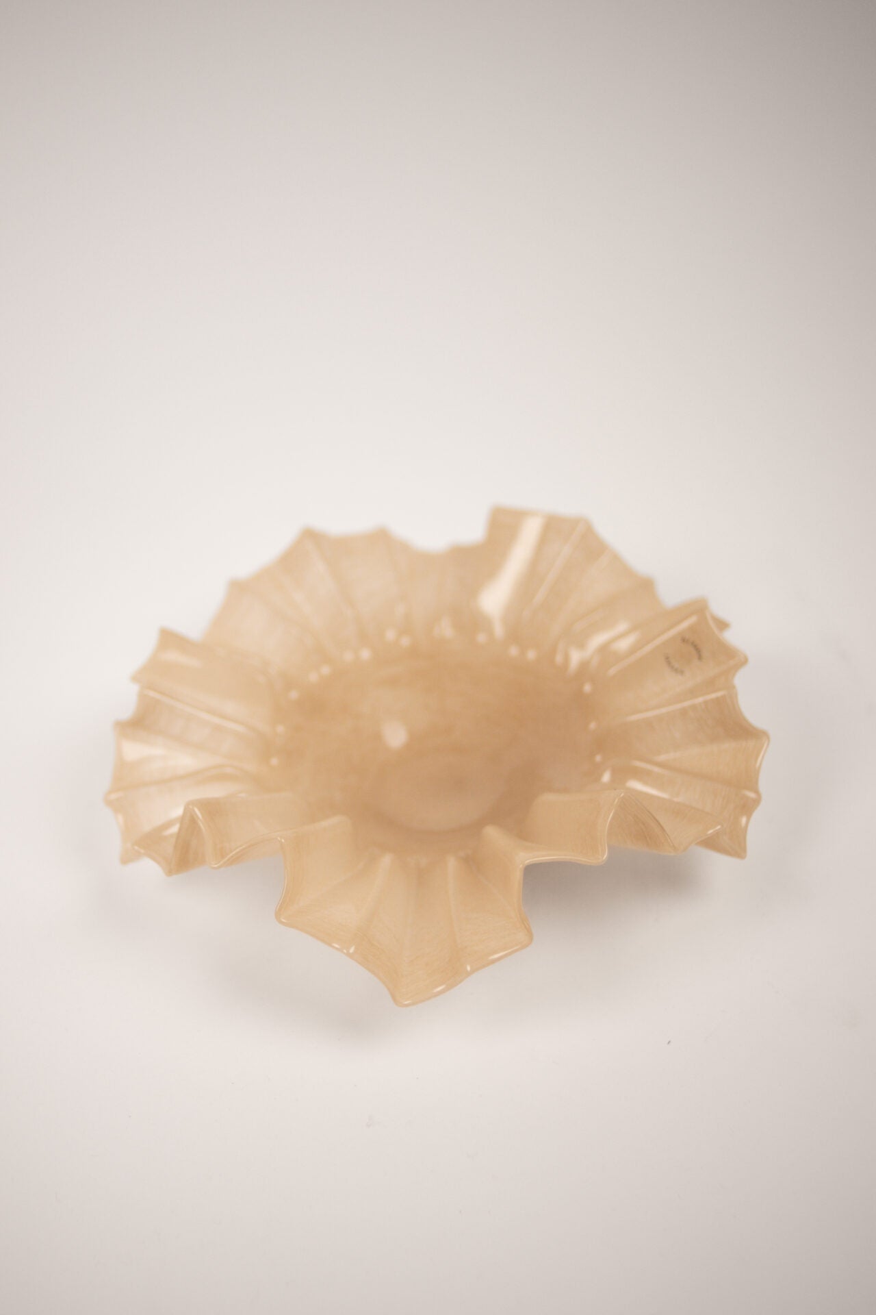 Loa skål stor beige 32 cm