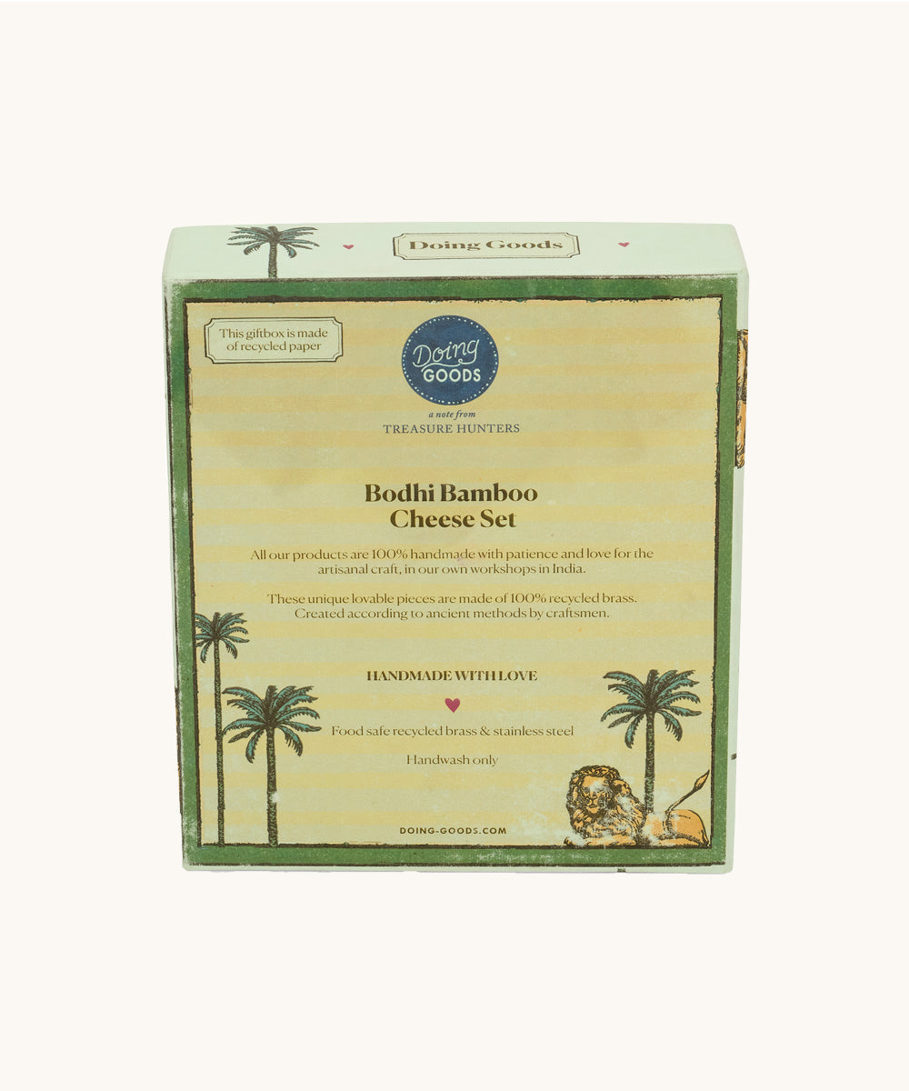 Bodhi Bamboo Cheese Set
