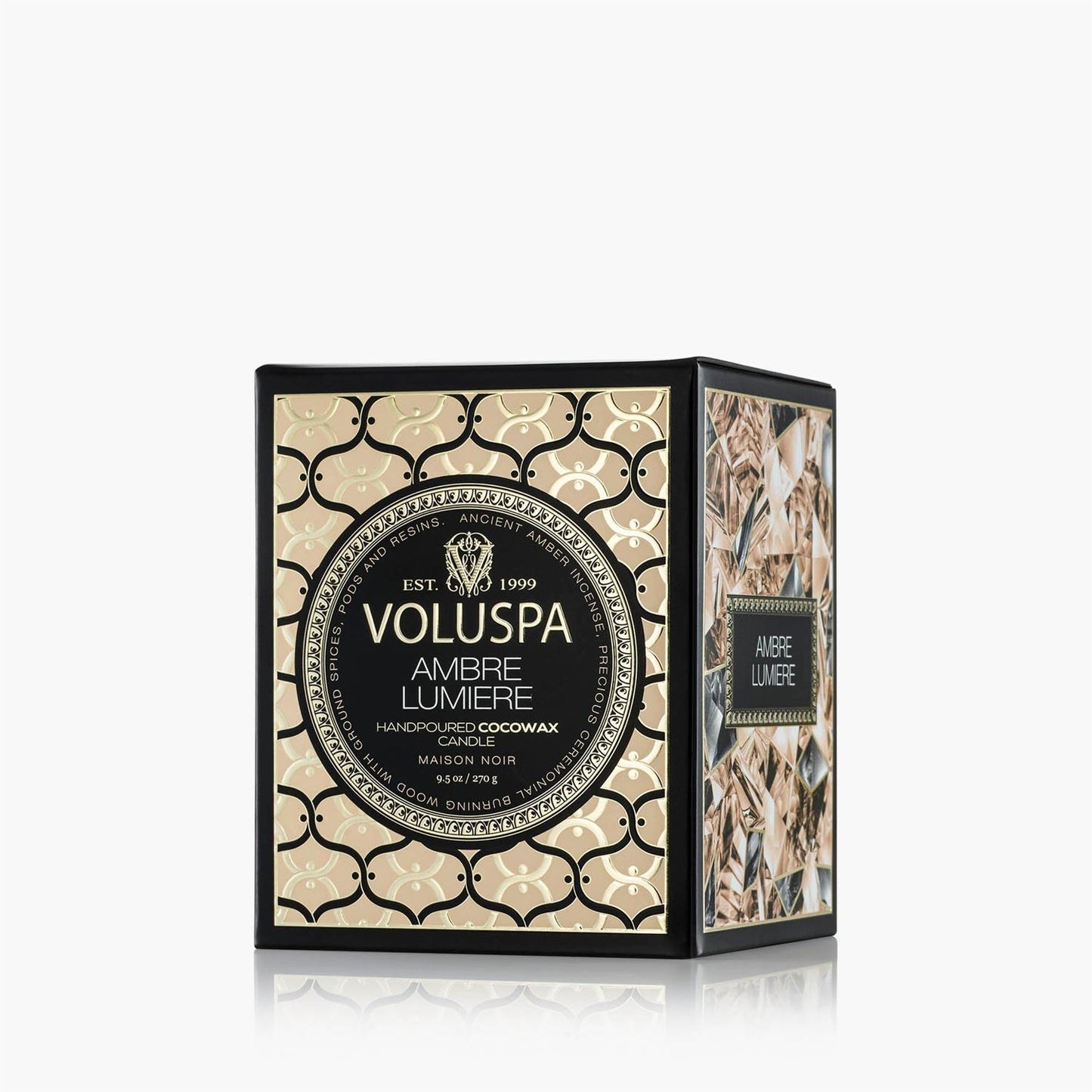 Ambre Lumiere Classic Boxed Candle 60 Timer