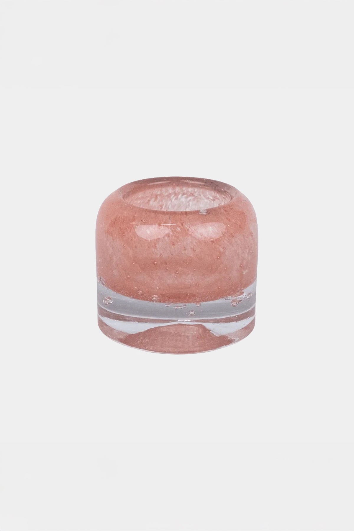 Leah telysholder korall 7,5 cm