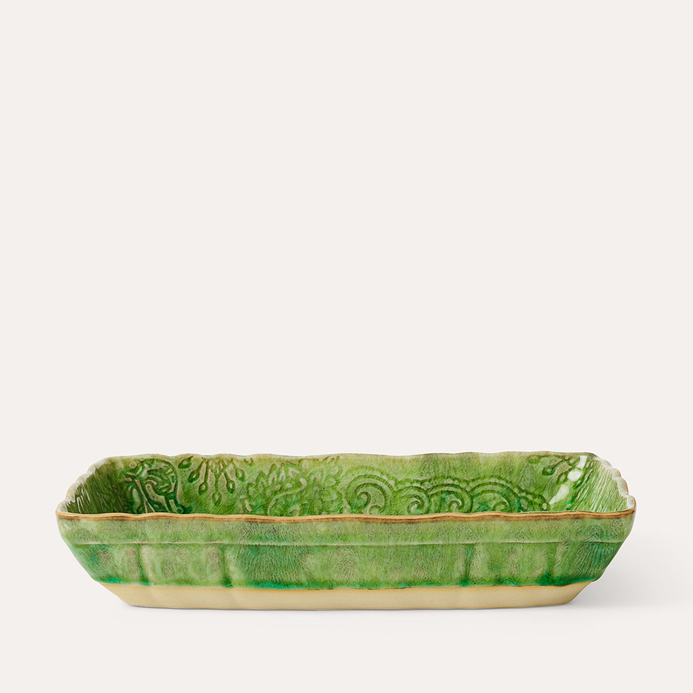 Ildfast form 23x15 cm Seaweed