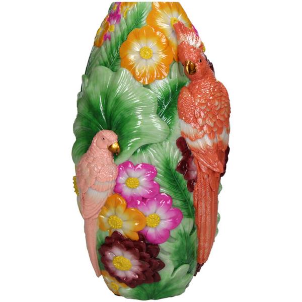 Vase fugl multi 29 cm