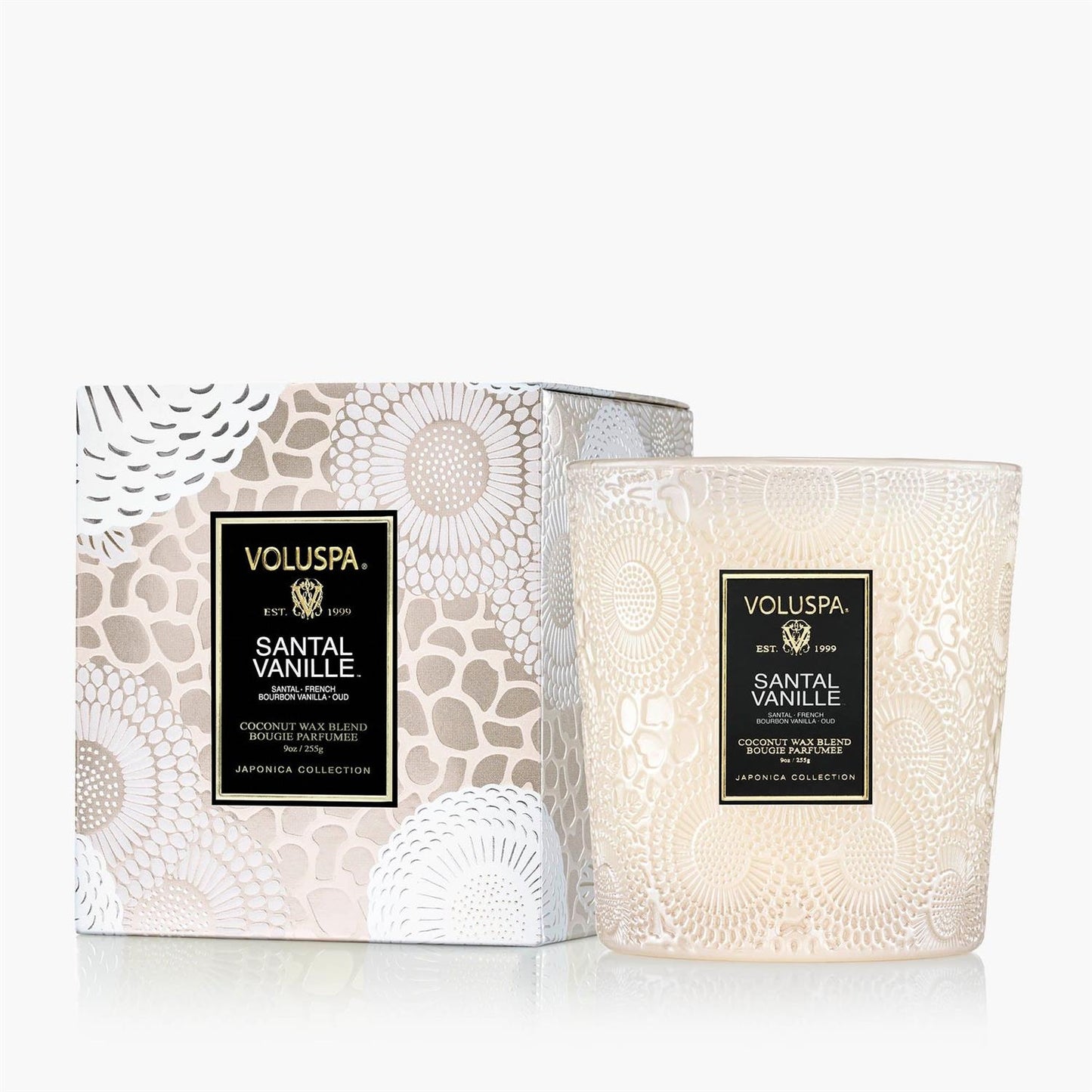 Santal Vanille Classic Boxed Candle 60 Timer