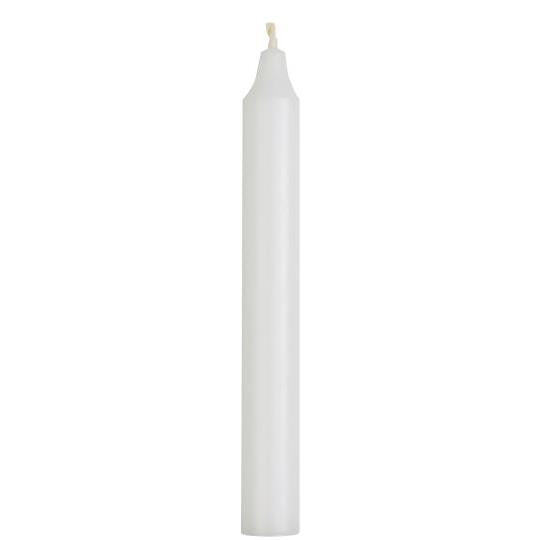 Kronelys hvit 18 cm
