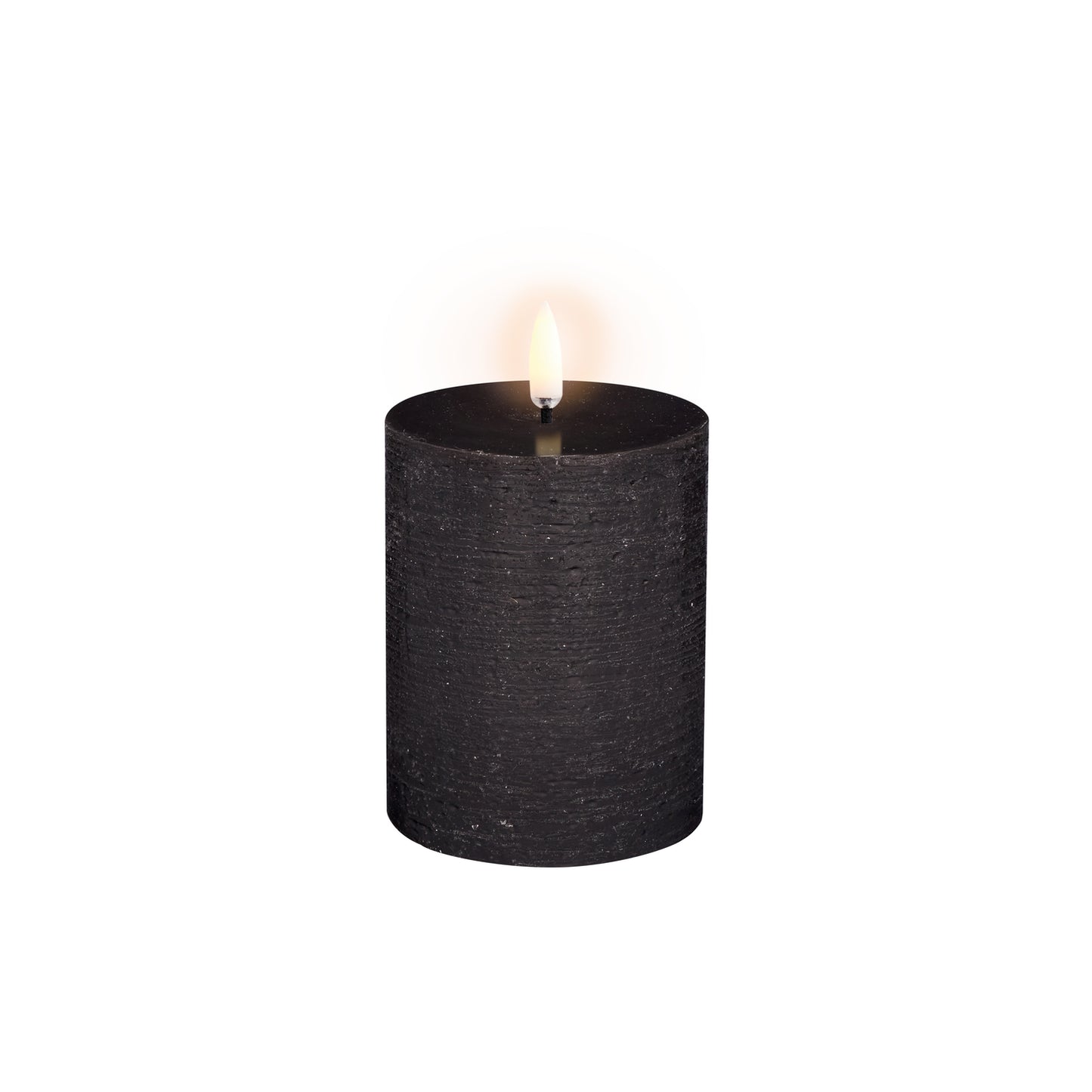 LED kubbelys Forest black rustic 7,8x10,1 cm