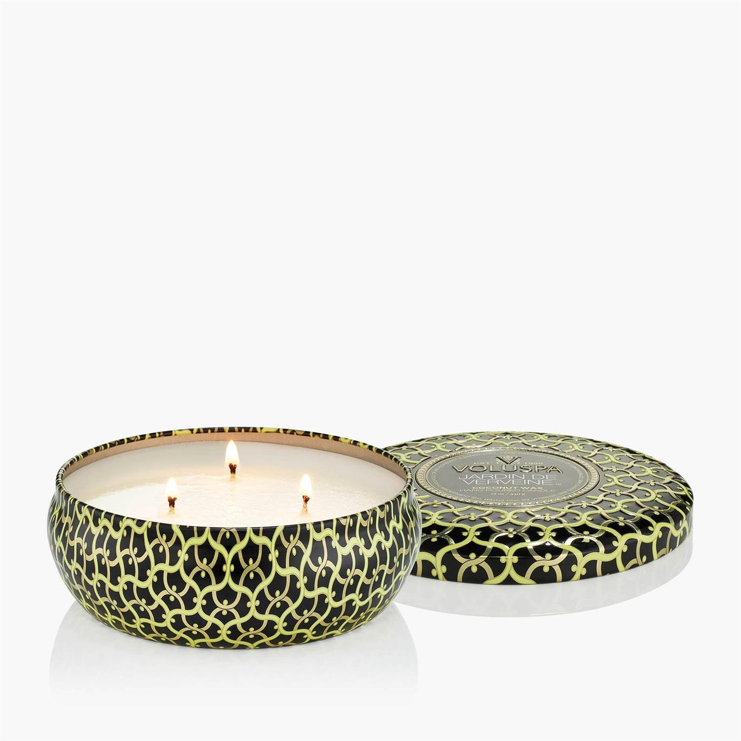 Jardin De Verveine 3 Wick Tin Candle 40 Timer