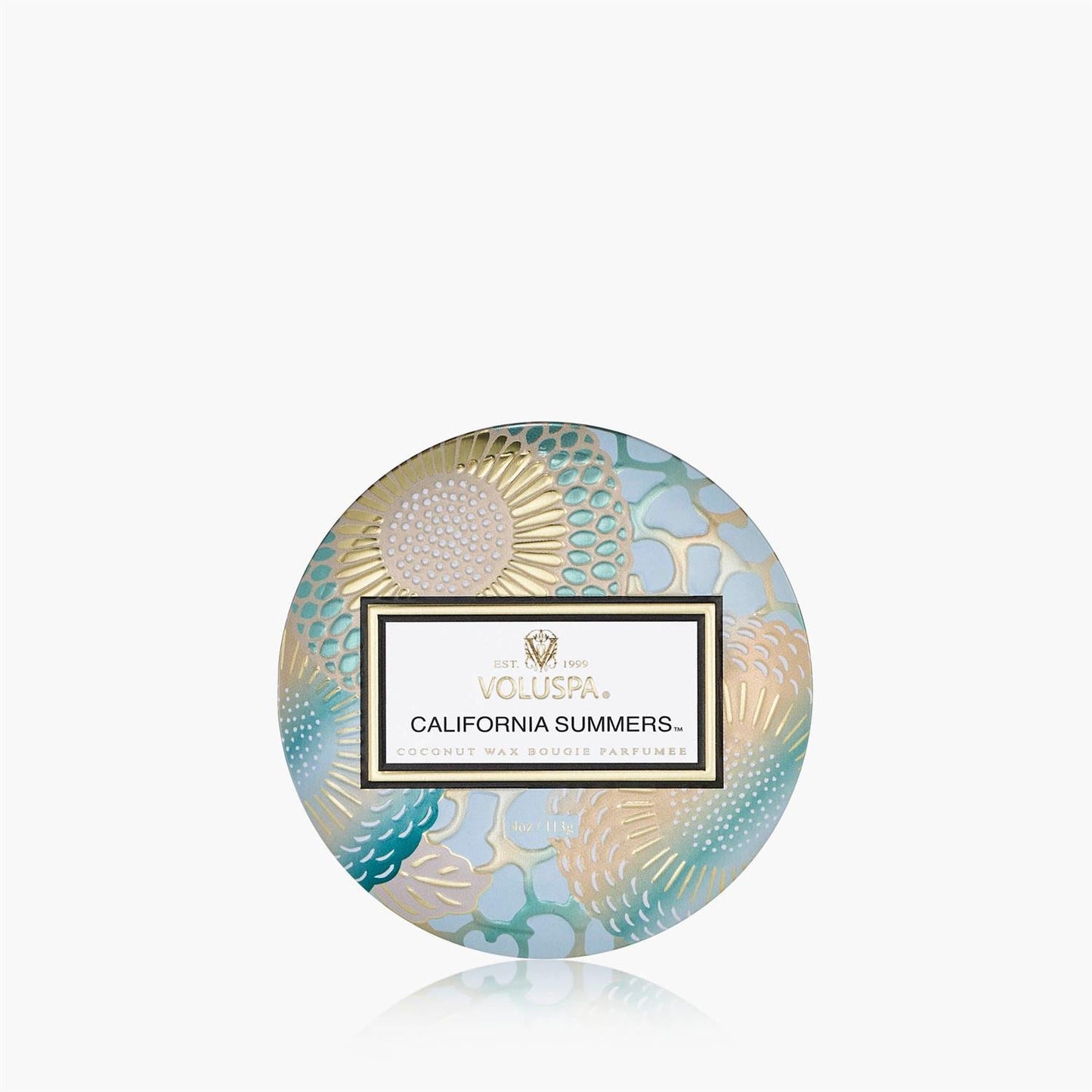 California Summers Mini Tin Candle 25 Timer
