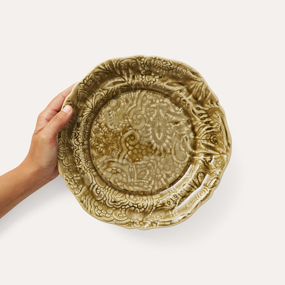 Tallerken 23 cm Sand