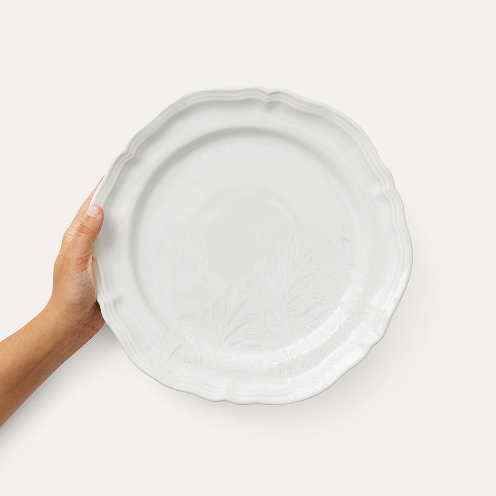 Tallerken 28 cm White