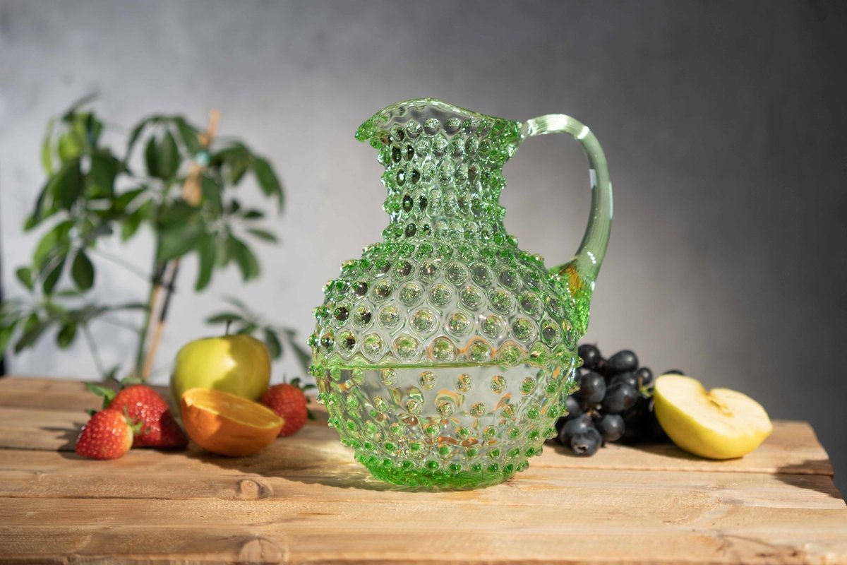 Hobnail Karaffel 2L Light Green