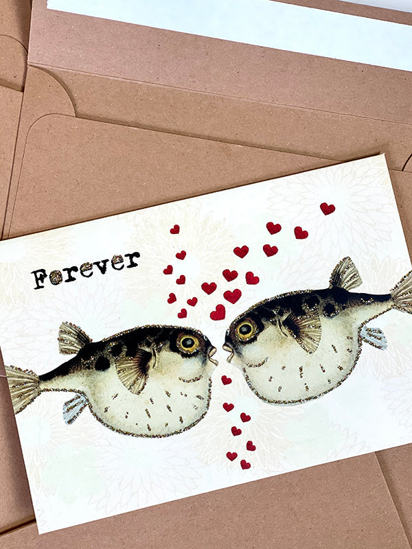 Glitterkort Forever