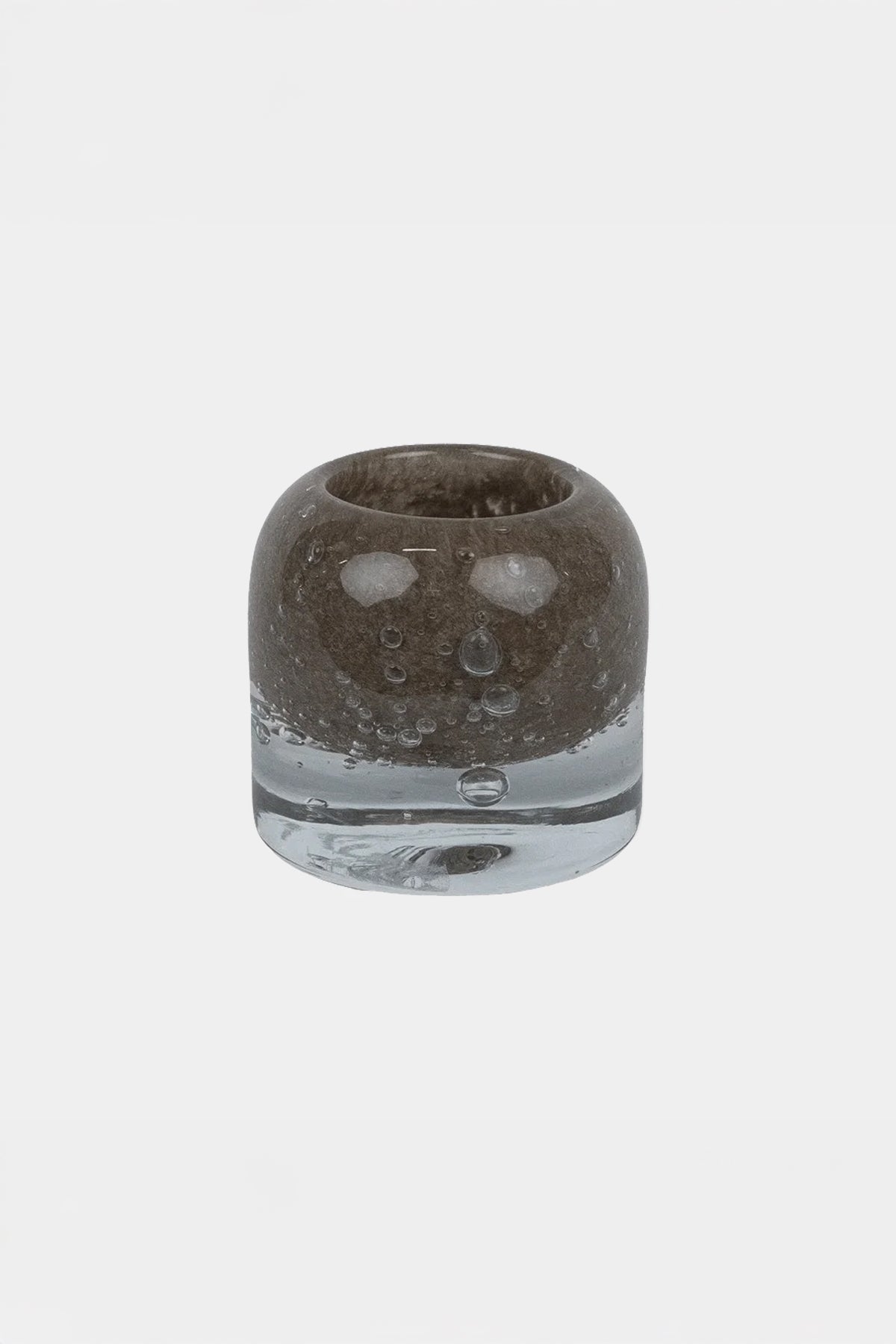 Leah telysholder taupe 7,5 cm