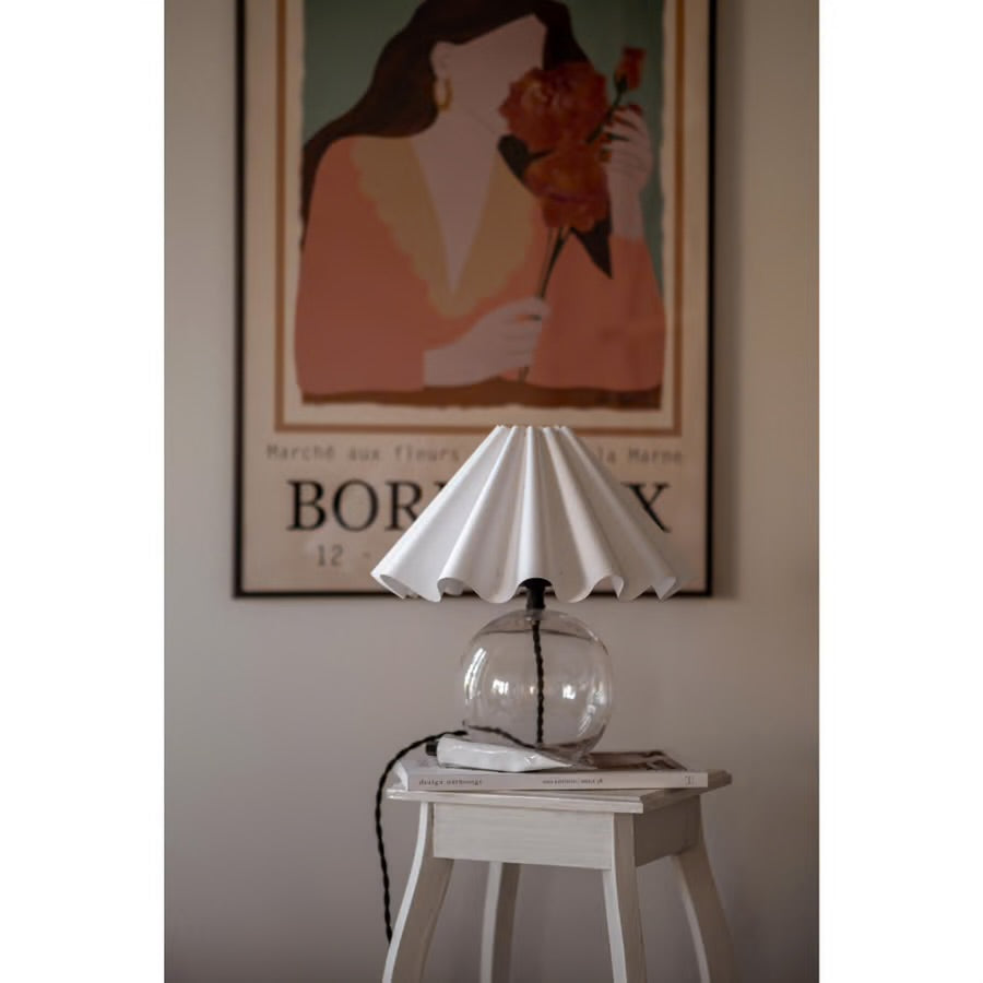 Bordlampe Judith klar Ø 30 cm