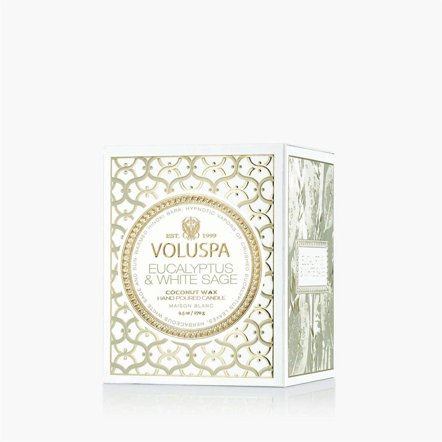Eucalyptus & White Sage Classic Boxed Candle 60 Timer