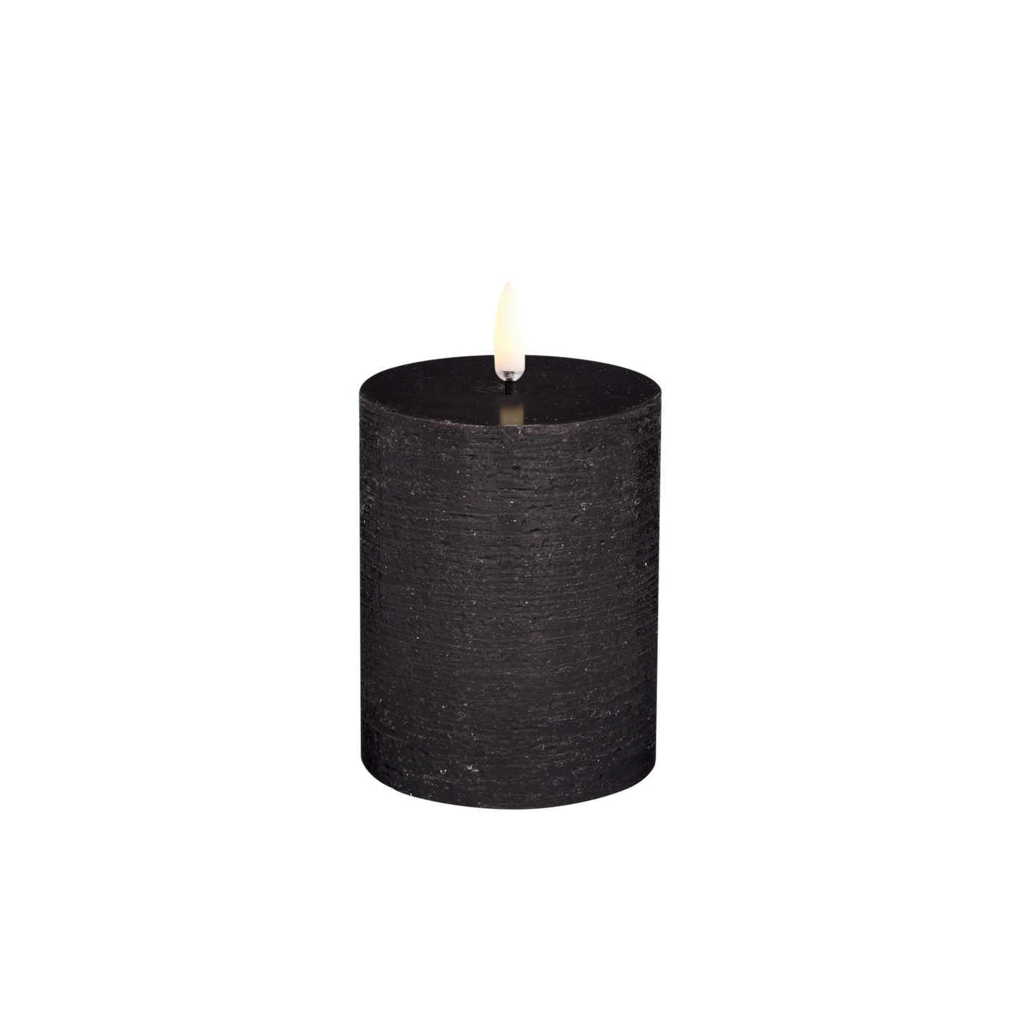 LED kubbelys Forest black rustic 7,8x10,1 cm