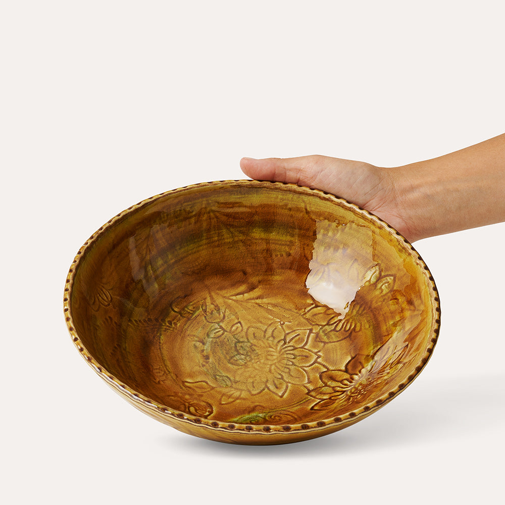 Dyp tallerken 24 cm Pineapple