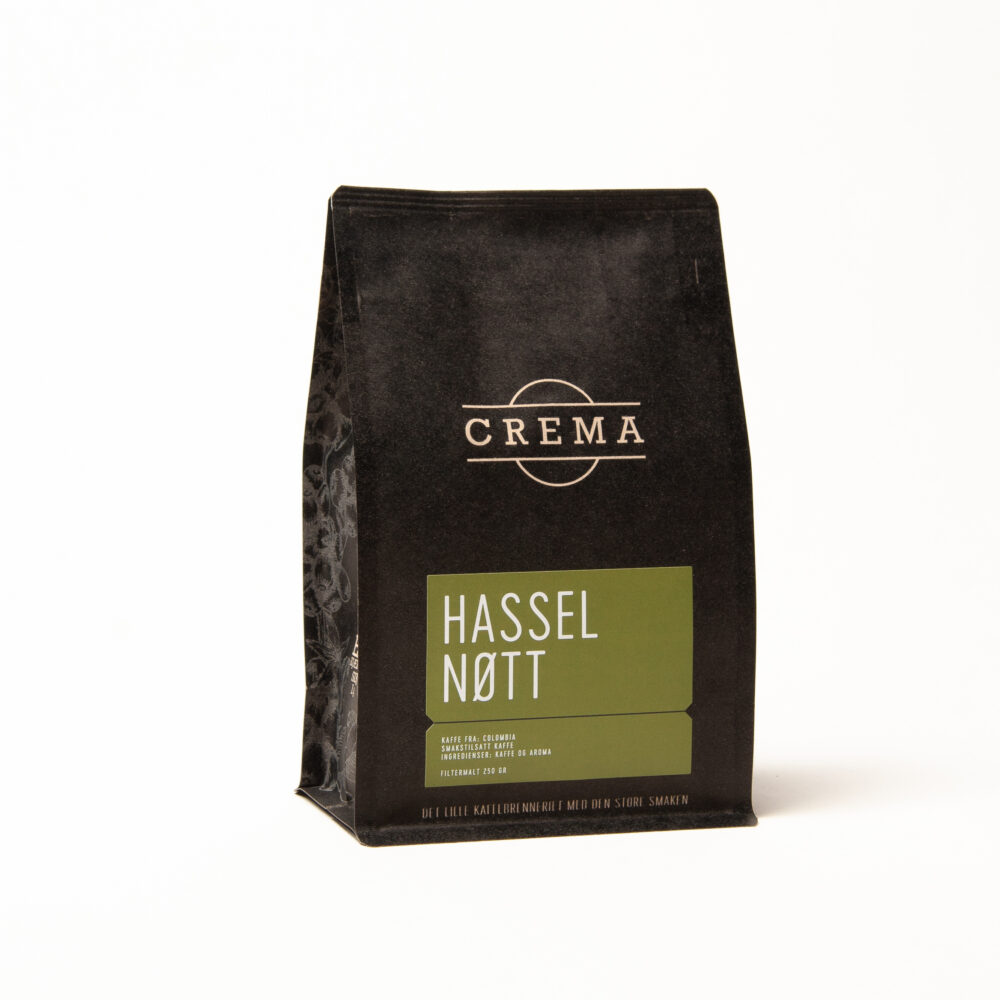 Hasselnøtt kaffe hele bønner 250 gram