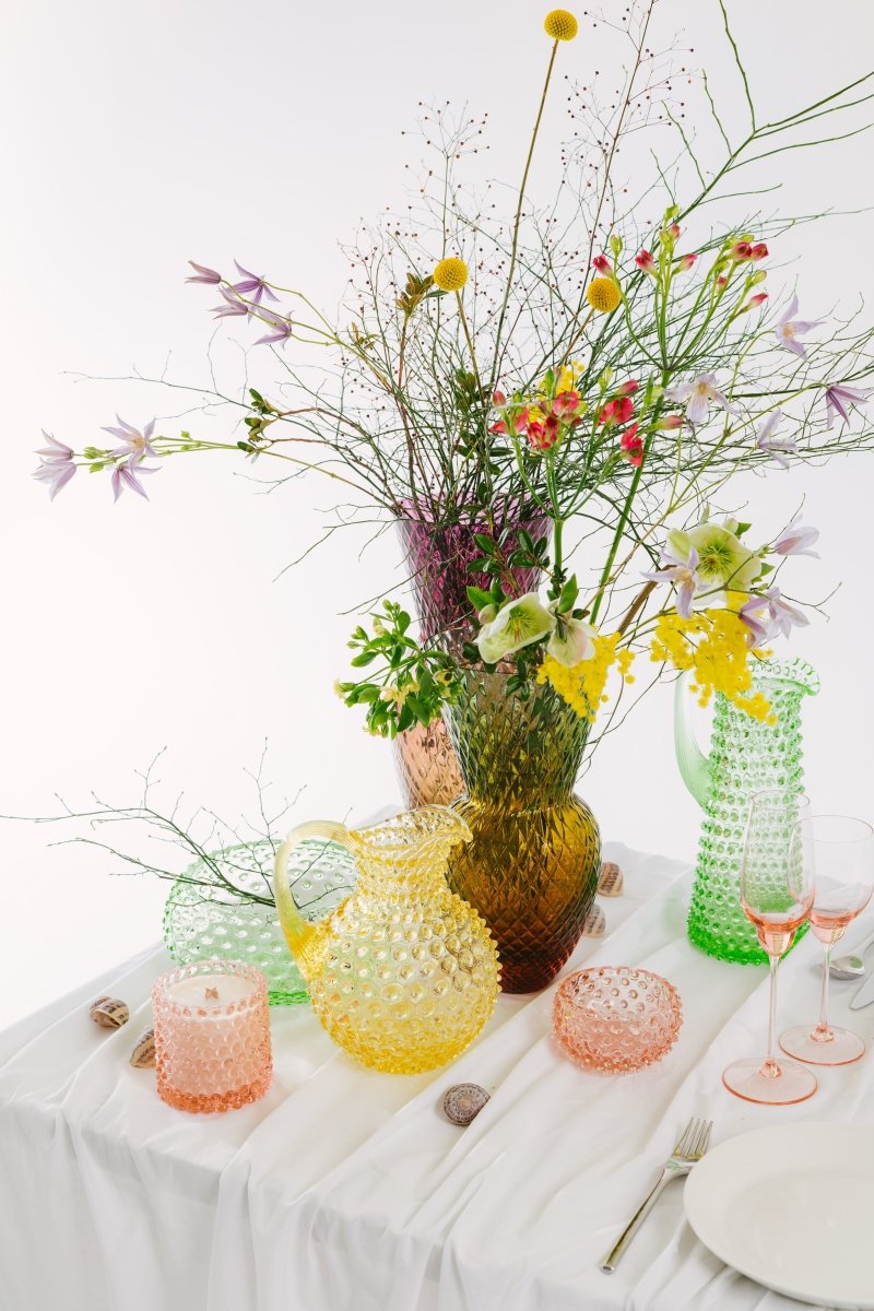 Hobnail Karaffel 2L Citrine