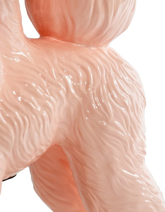 Bordlampe rosa puddel