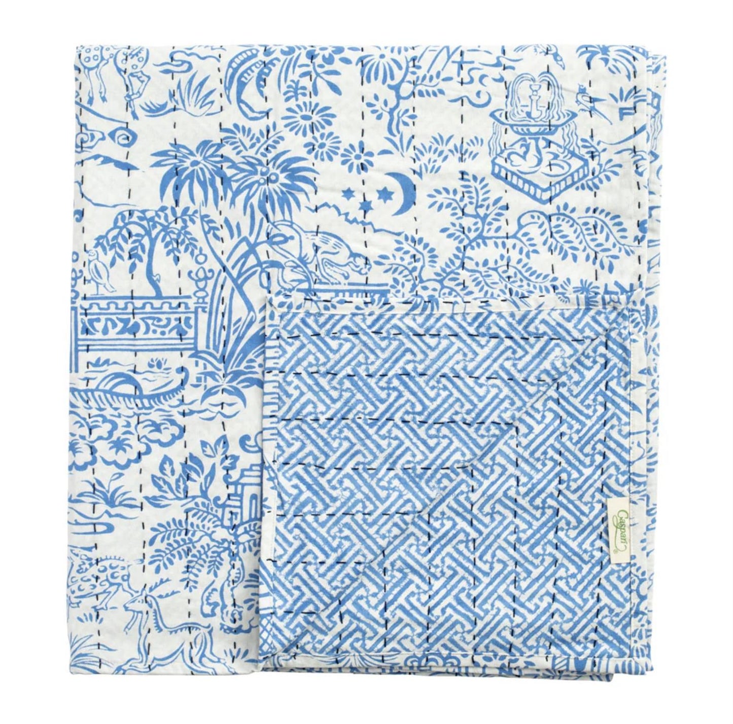 Duk Kantha bomull 180x180 cm