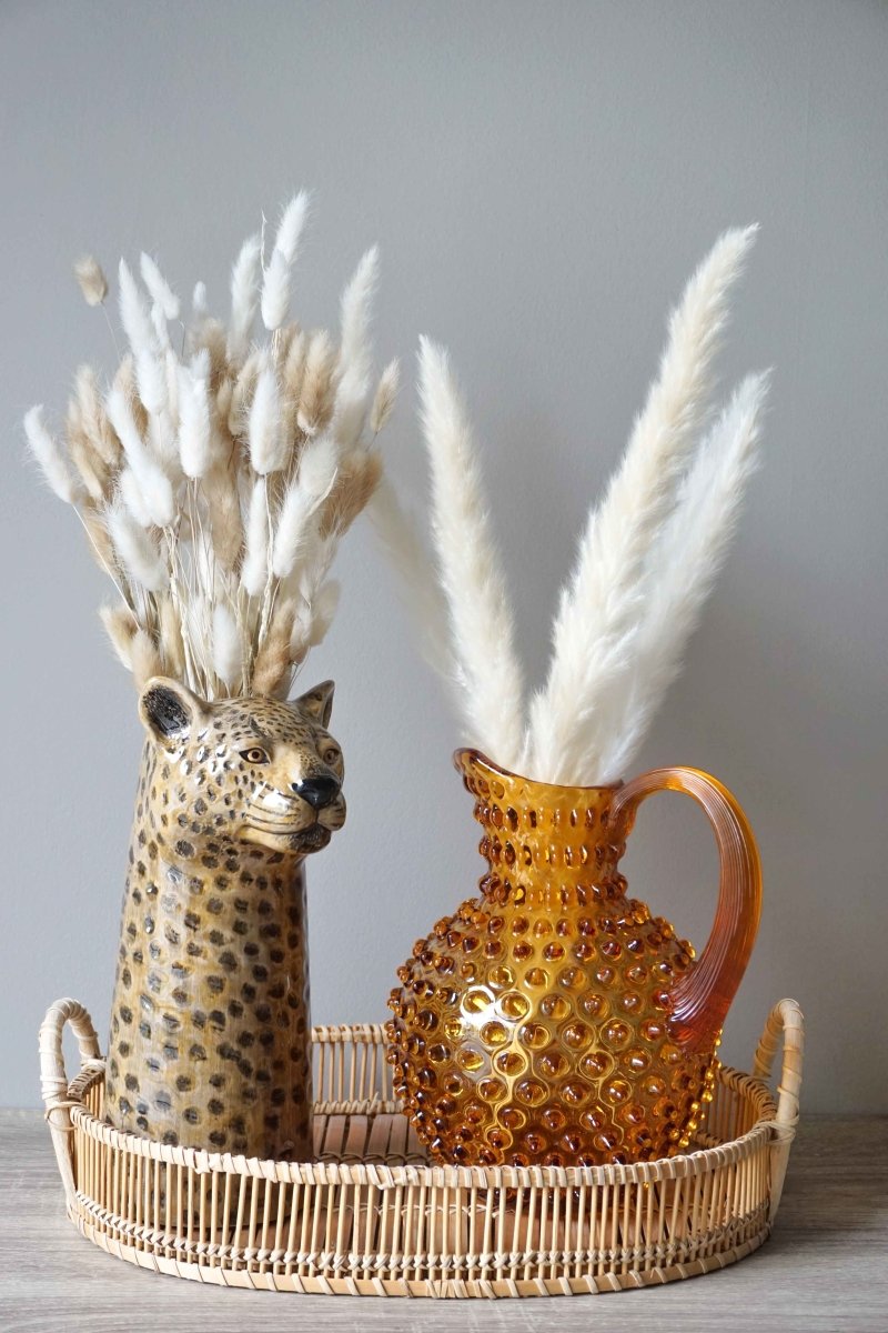 Hobnail karaffel 2L Amber
