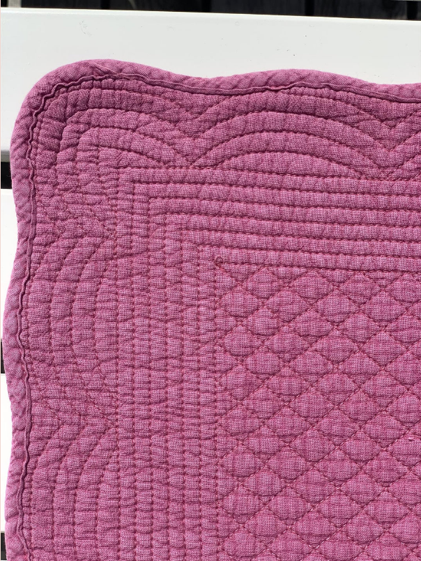 Spisebrikke bomull Rosy Pink