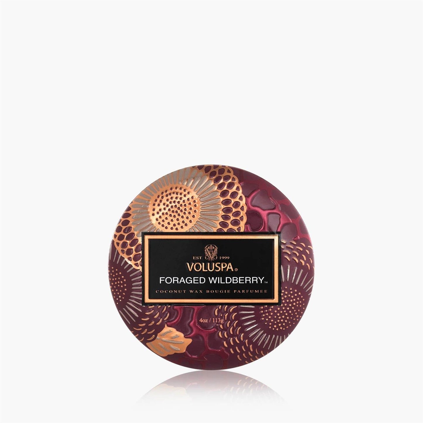 Foraged Wildberry Mini Tin Candle 25 Timer