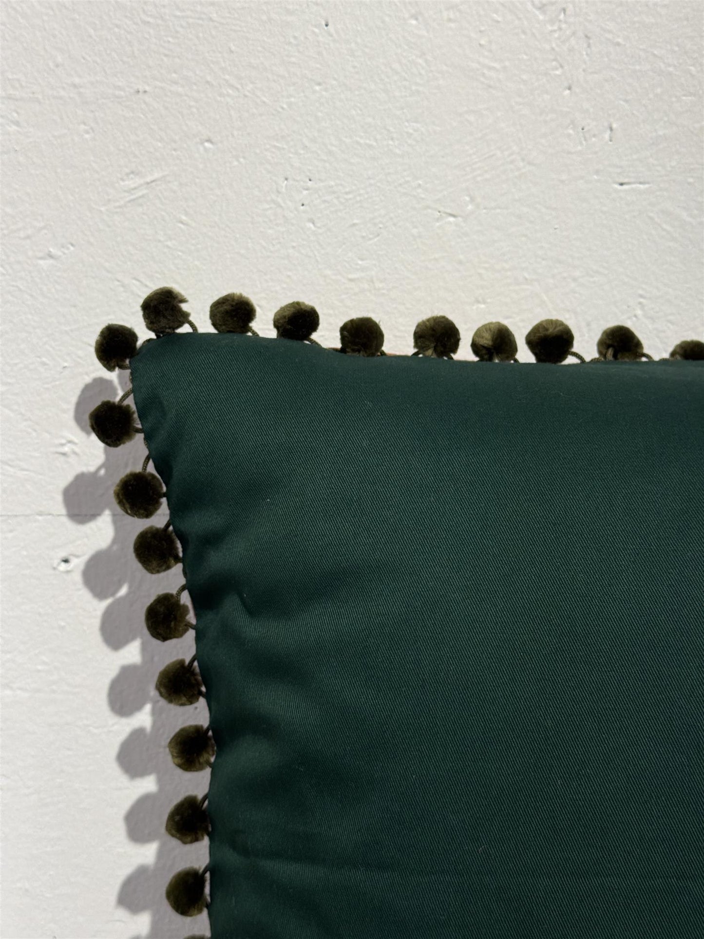 Putetrekk Marina olive 45x45 cm