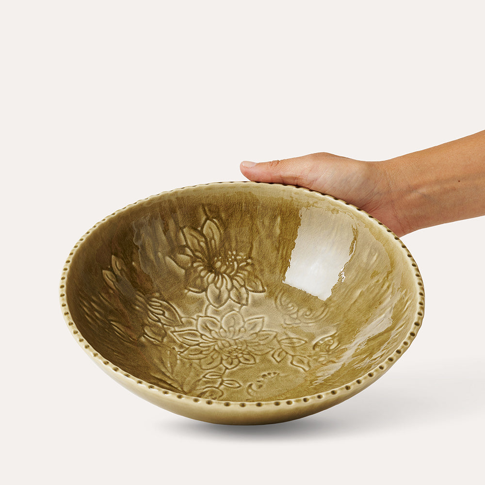 Dyp tallerken 24 cm Sand