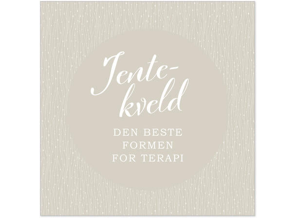 Serviett lunch jentekveld
