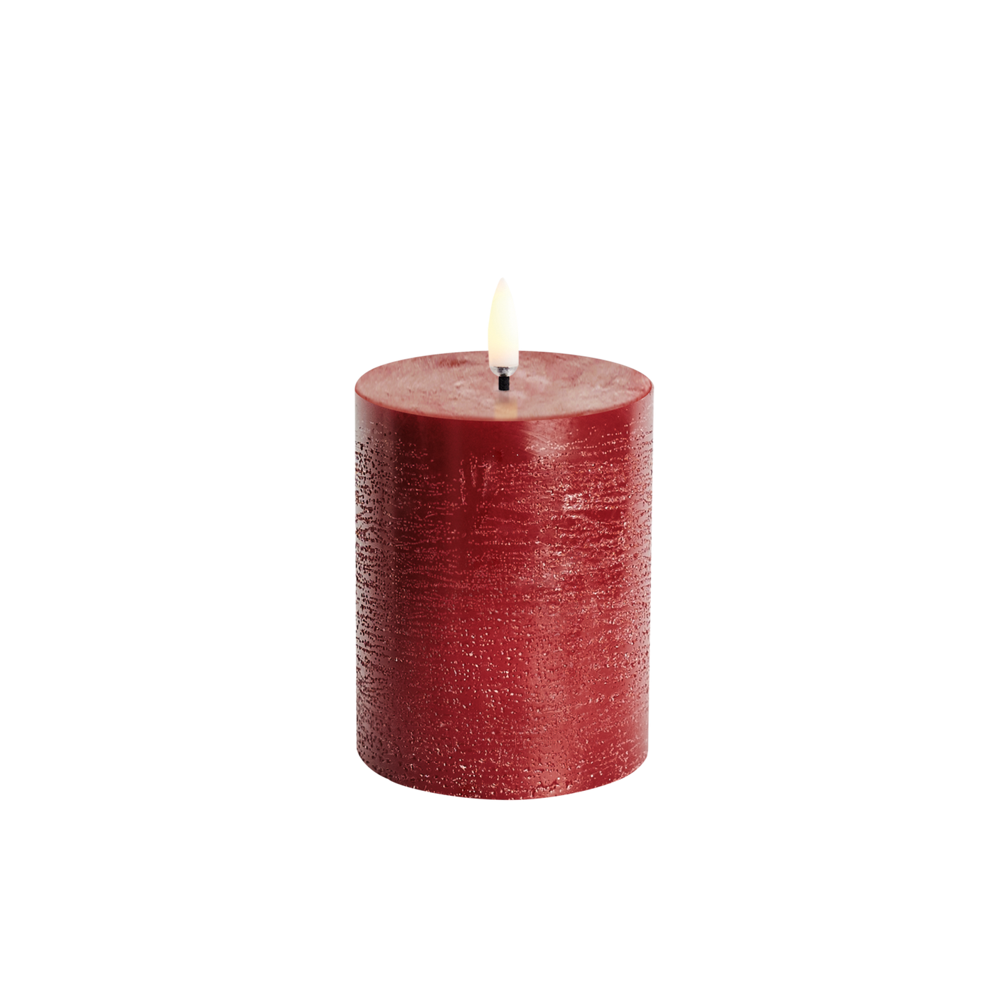 LED kubbelys Carmine red 7,8x10,1 cm