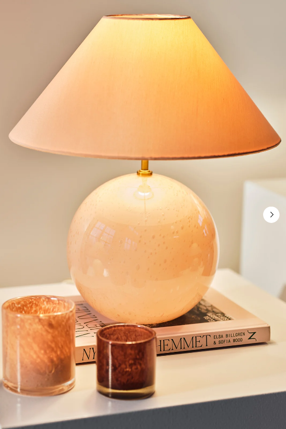 Bordlampe Iris 35 Blush
