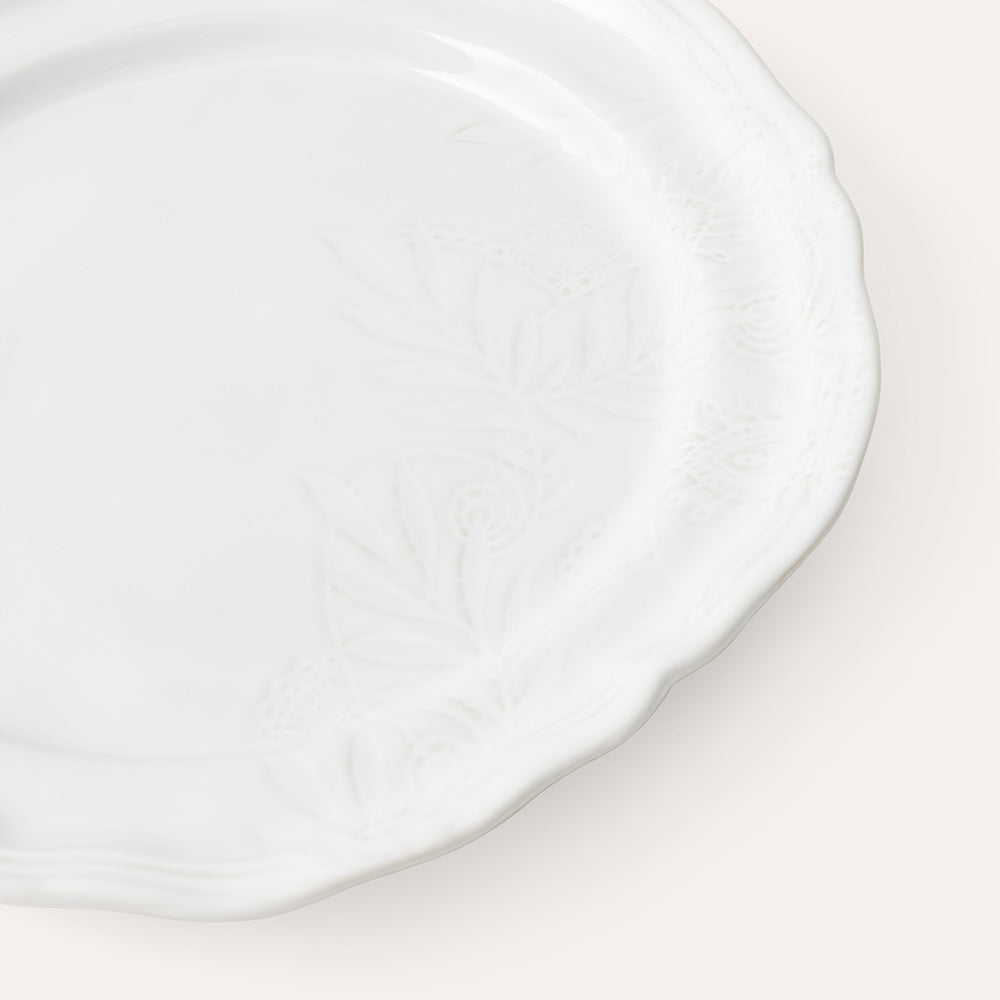 Tallerken 28 cm White