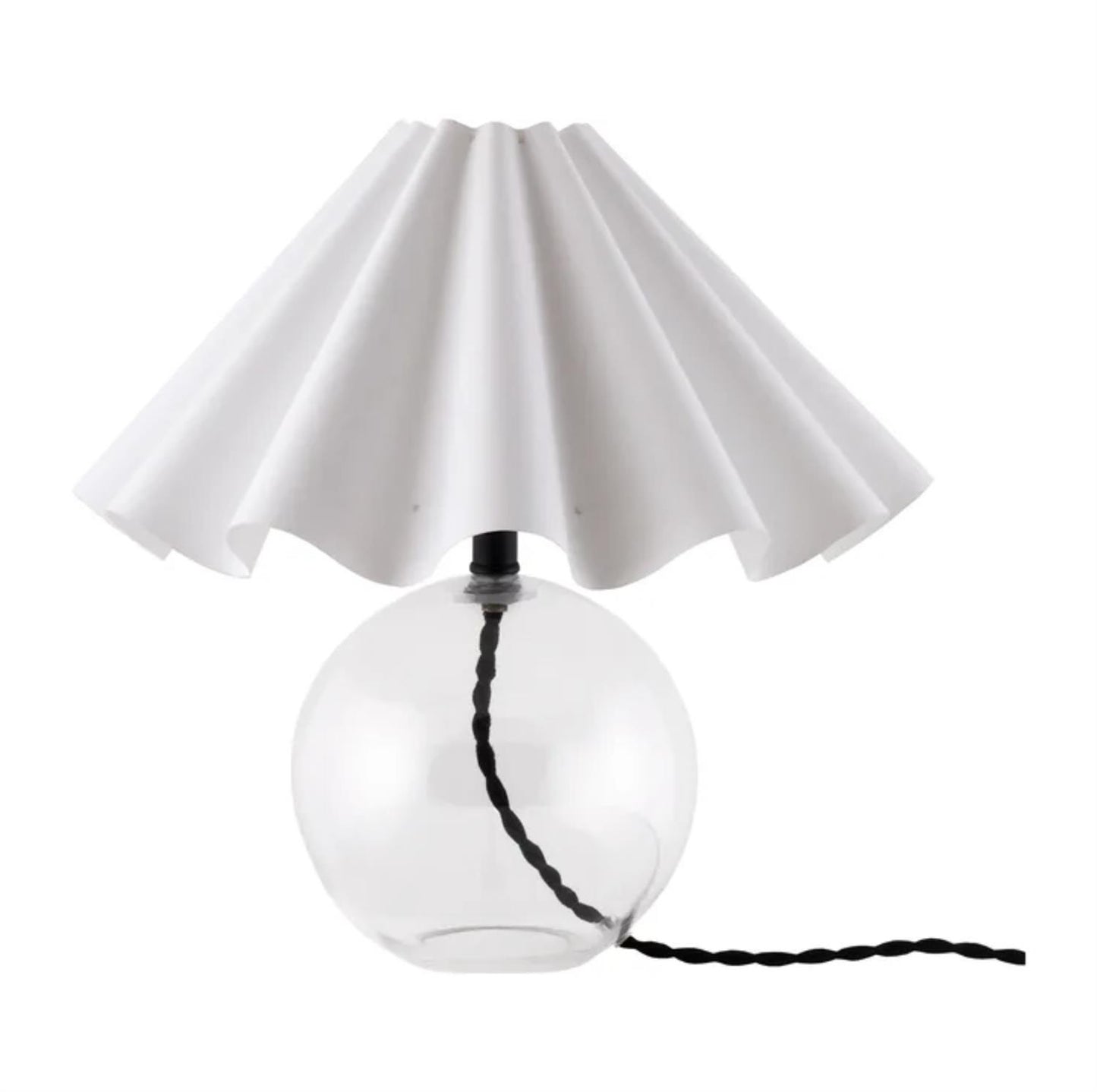 Bordlampe Judith klar Ø 30 cm