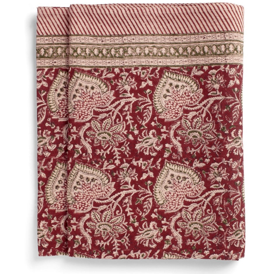 Duk Oriental rød 170x270 cm