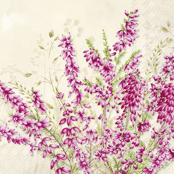 Serviett lunch heather cream