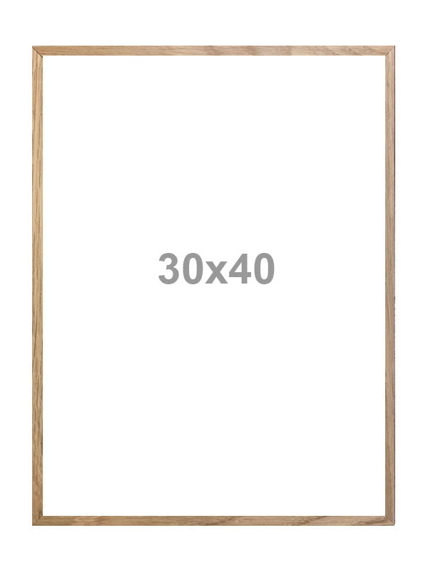 Ramme eik 30 x 40 cm