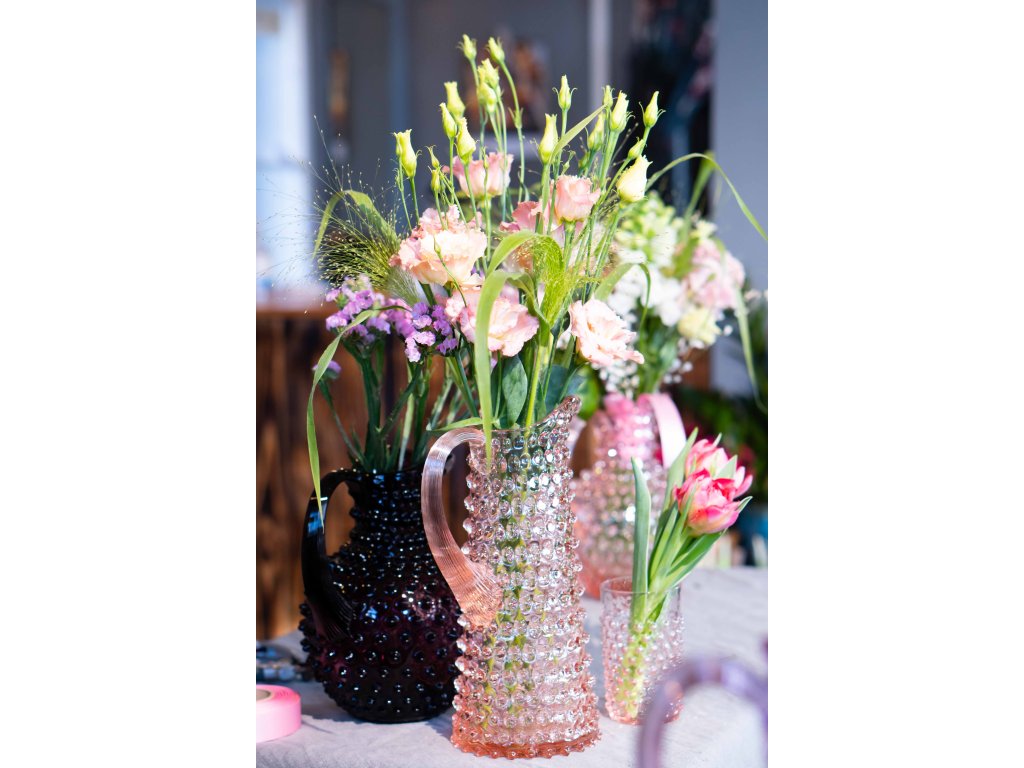 Hobnail Jug Tall Rosaline