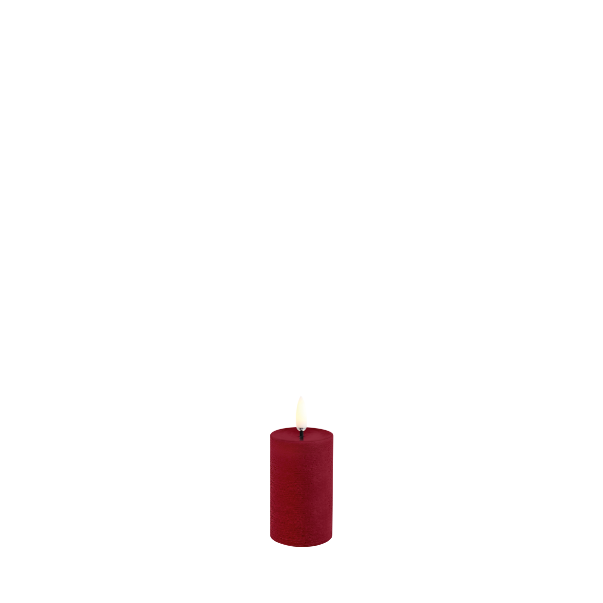 LED kubbelys carmine red 5x7,5 cm