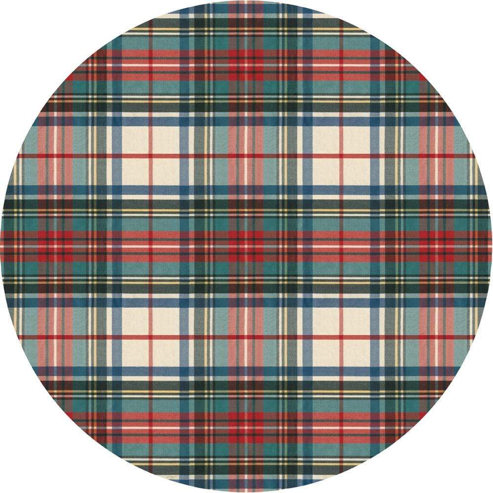 Dekkebrikke tartan 38 cm