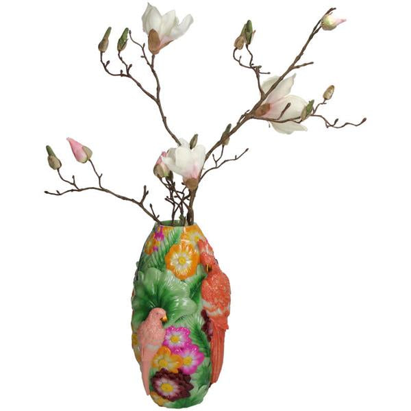 Vase fugl multi 29 cm