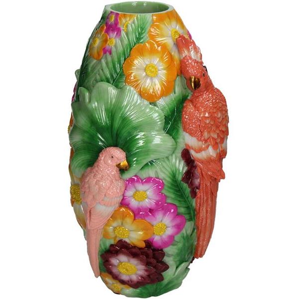 Vase fugl multi 29 cm