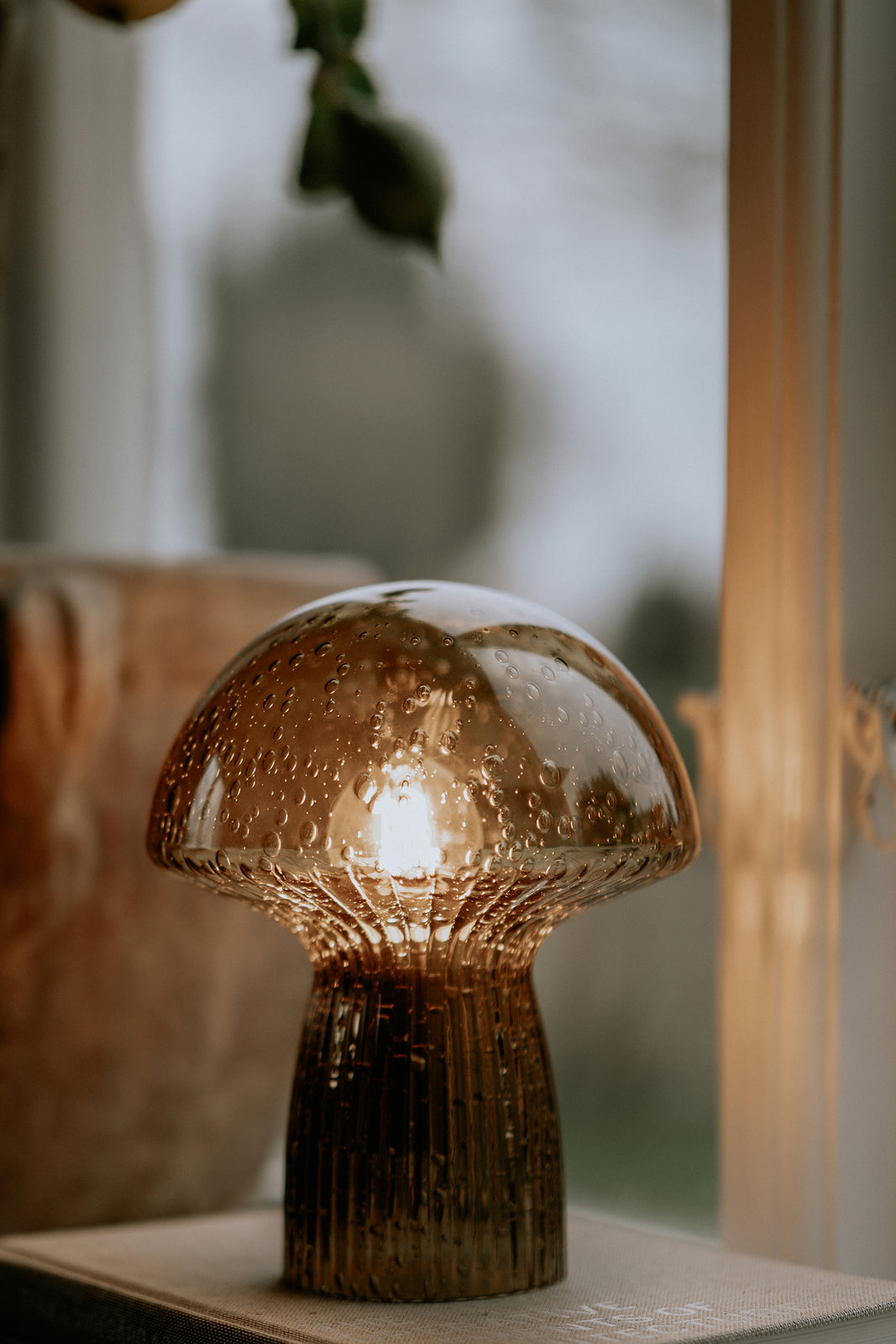 Bordlampe Fungo 16 brun Special Edition