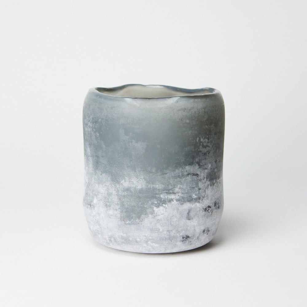 Halde telysholder 12cm grå