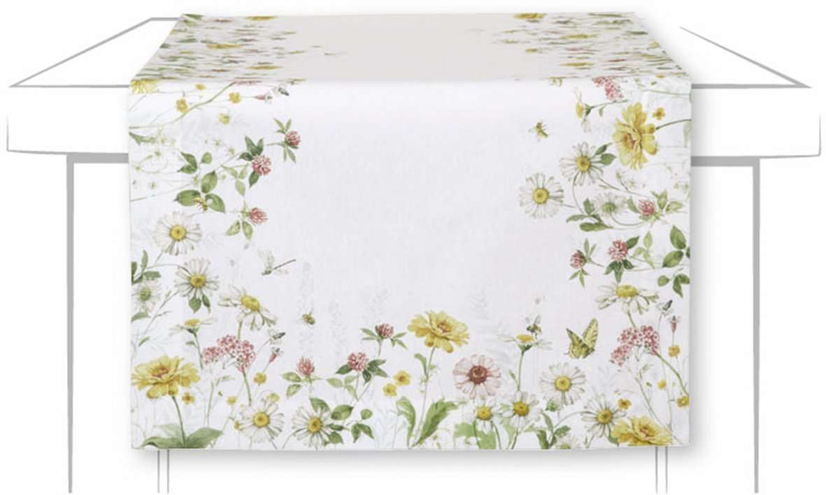 Bordløper Wildflower And Butterfly 45x150 cm
