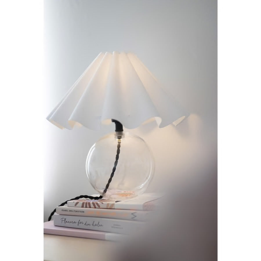 Bordlampe Judith klar Ø 30 cm