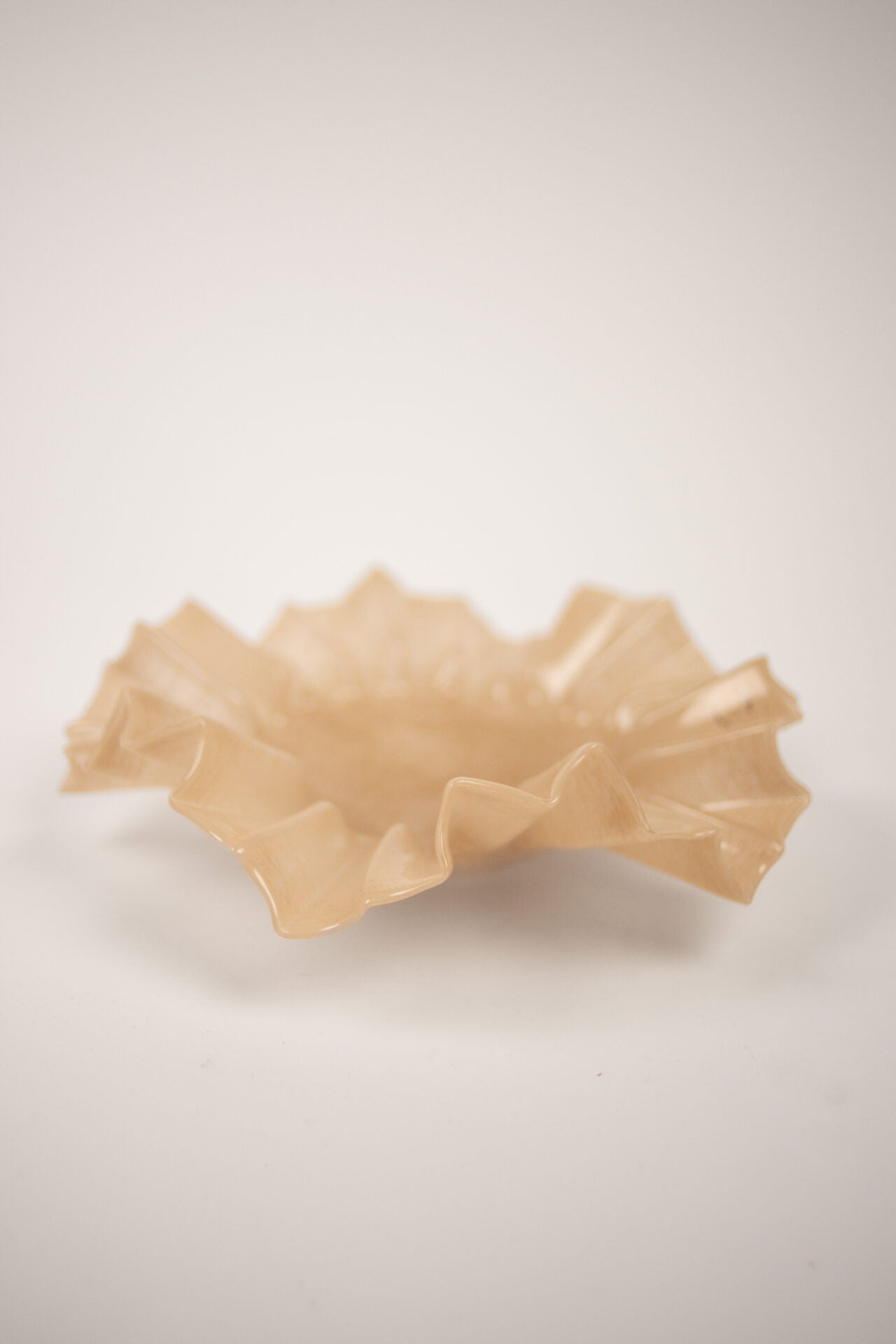 Loa skål stor beige 32 cm