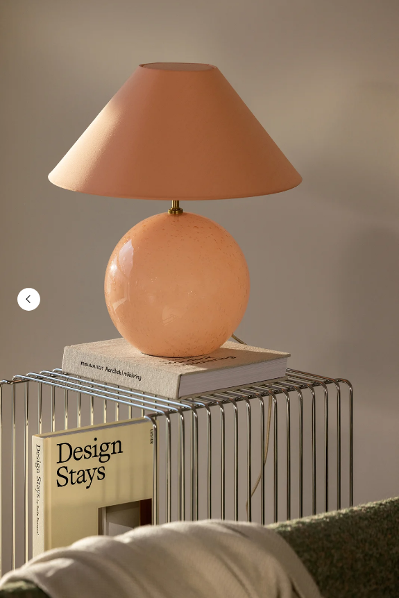 Bordlampe Iris 35 Blush